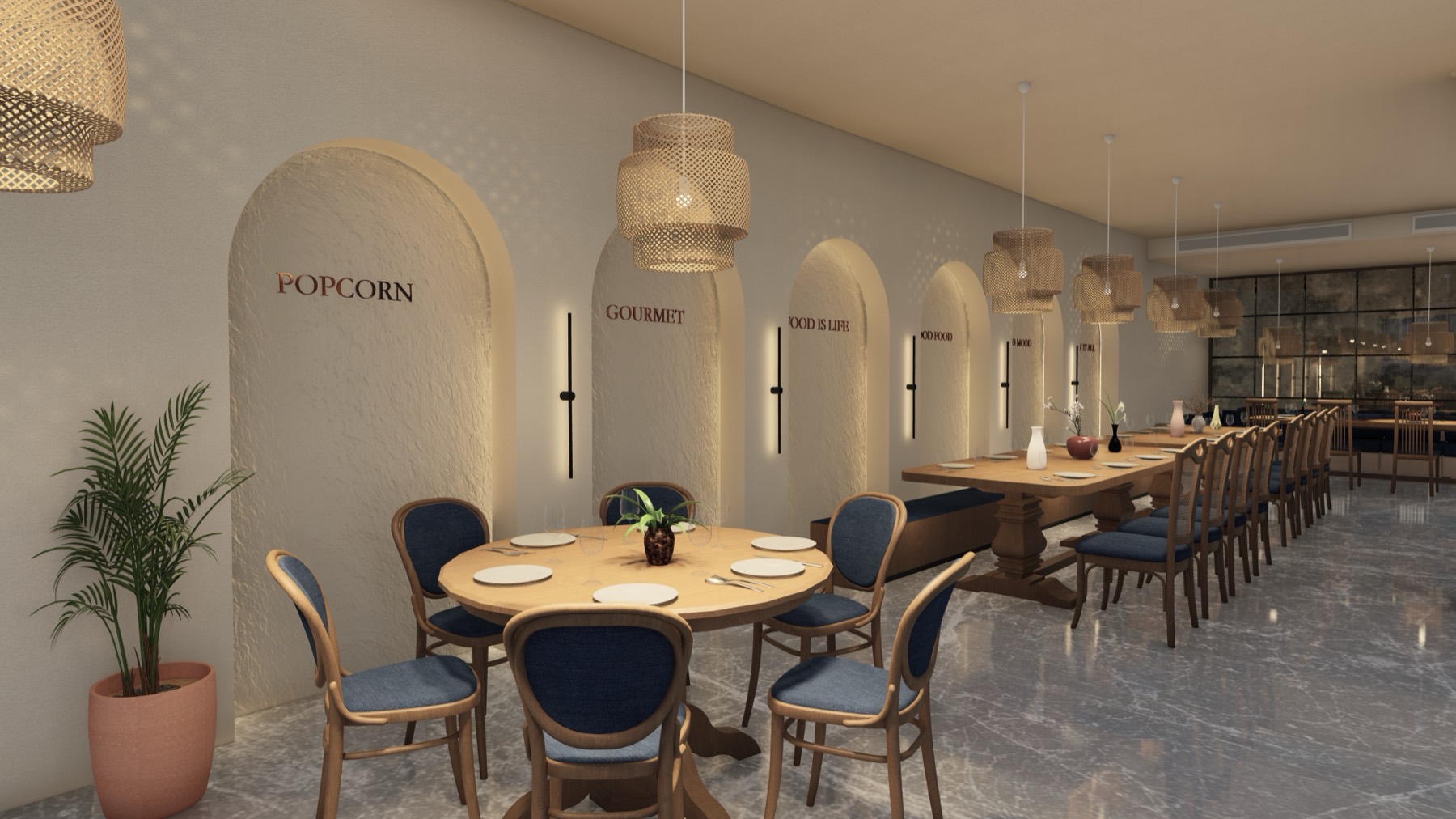 Private party hall, King's Haveli